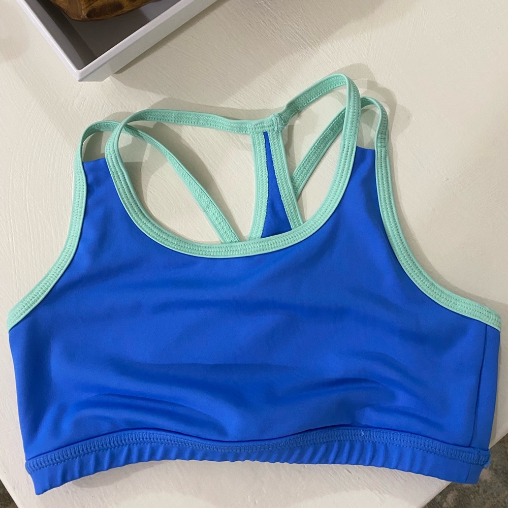 Bundle only 💙Avia swim top/sports bra size M 7/8 EUC gym beach back to school